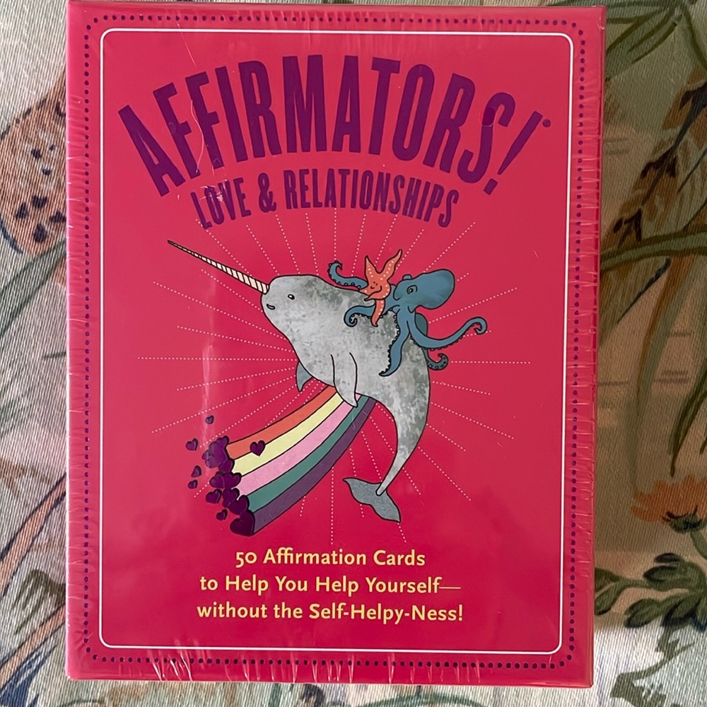 Affirmation love and relationship cards